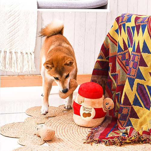 Peanut Butter Jar Interactive Toy 花生醬藏食玩具