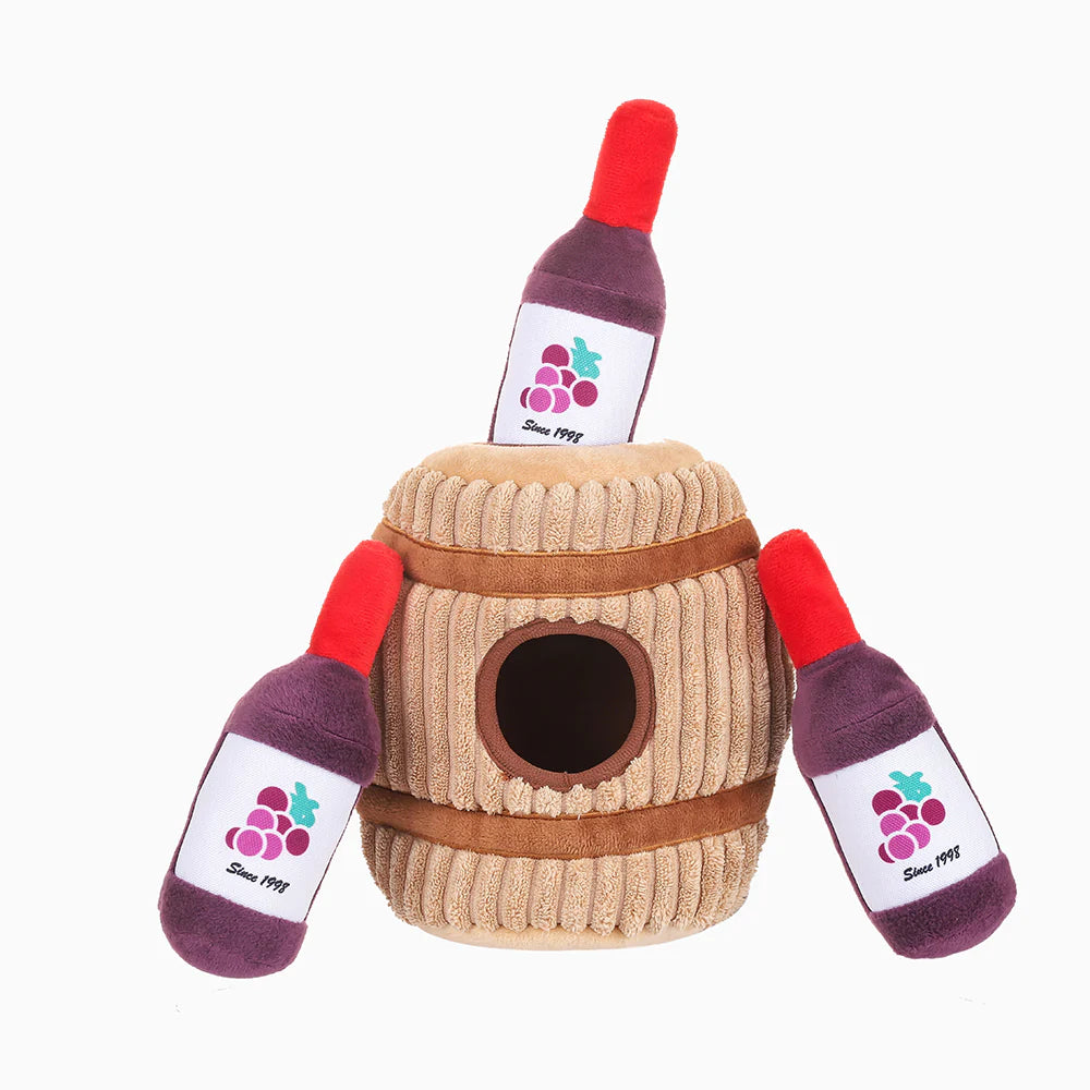 Wine Barrel Interactive Toy 酒桶藏食玩具
