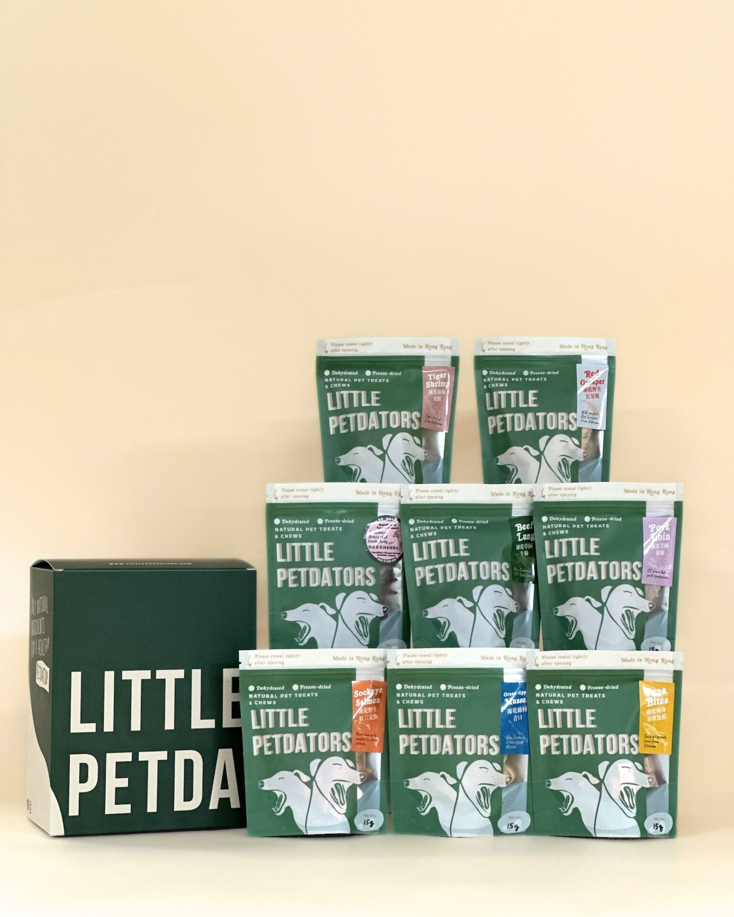 Little Petdators Trial Treat Box 雜錦零食盒 (x8 packs)
