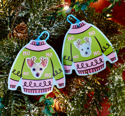 客製聖誕毛衣鑰匙扣 Customized Ugly Sweater Key Chain