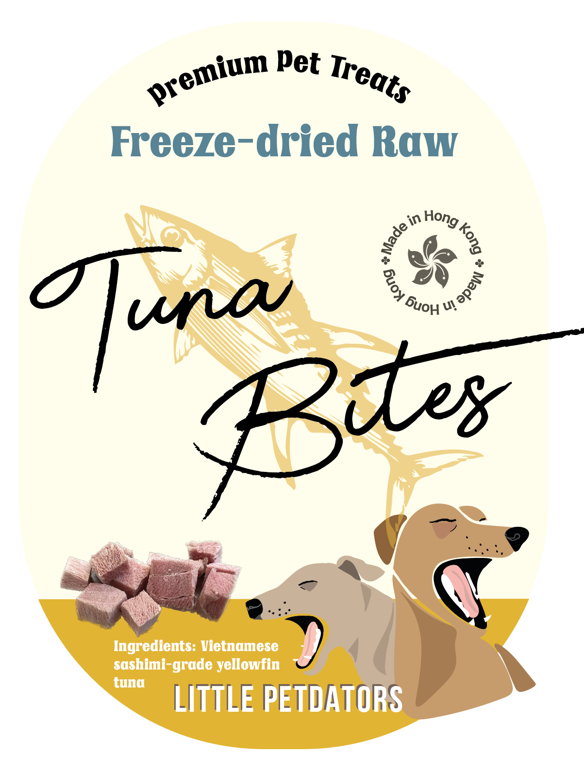Freeze-dried Tuna Bites 凍乾刺身吞拿魚粒