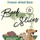 Freeze-dried Grass-fed Beef Slices 凍乾草飼牛肉片