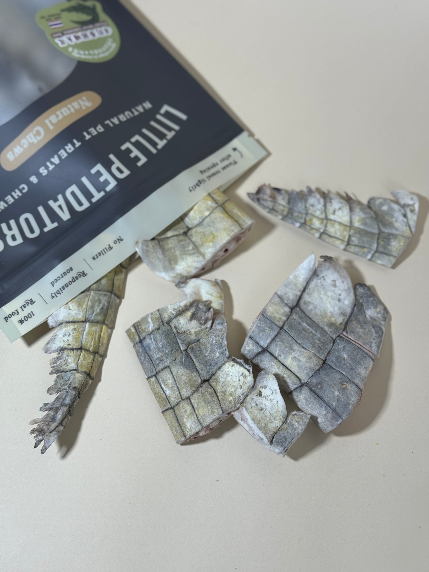 凍乾泰國鱷魚尾膠 Freeze-dried Thai Crocodile Tail