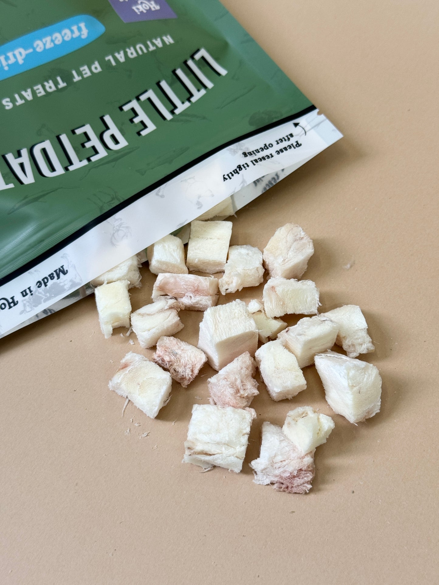 Freeze-dried Hoki Bites 凍乾紐西蘭鱈魚粒