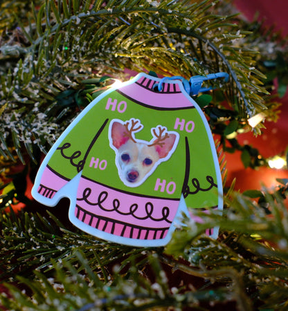 客製聖誕毛衣鑰匙扣 Customized Ugly Sweater Key Chain