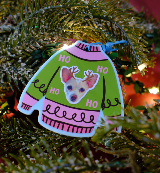 客製聖誕毛衣鑰匙扣 Customized Ugly Sweater Key Chain