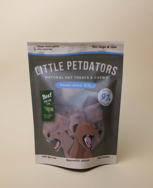 Freeze-dried Grass-fed Beef Slices 凍乾草飼牛肉片
