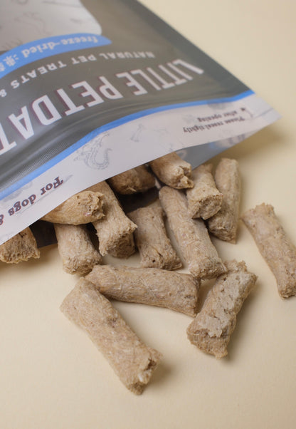 Freeze-dried French Whole Rabbit Bites 凍乾法國全兔肉粒 (含脆骨 Contain bone)