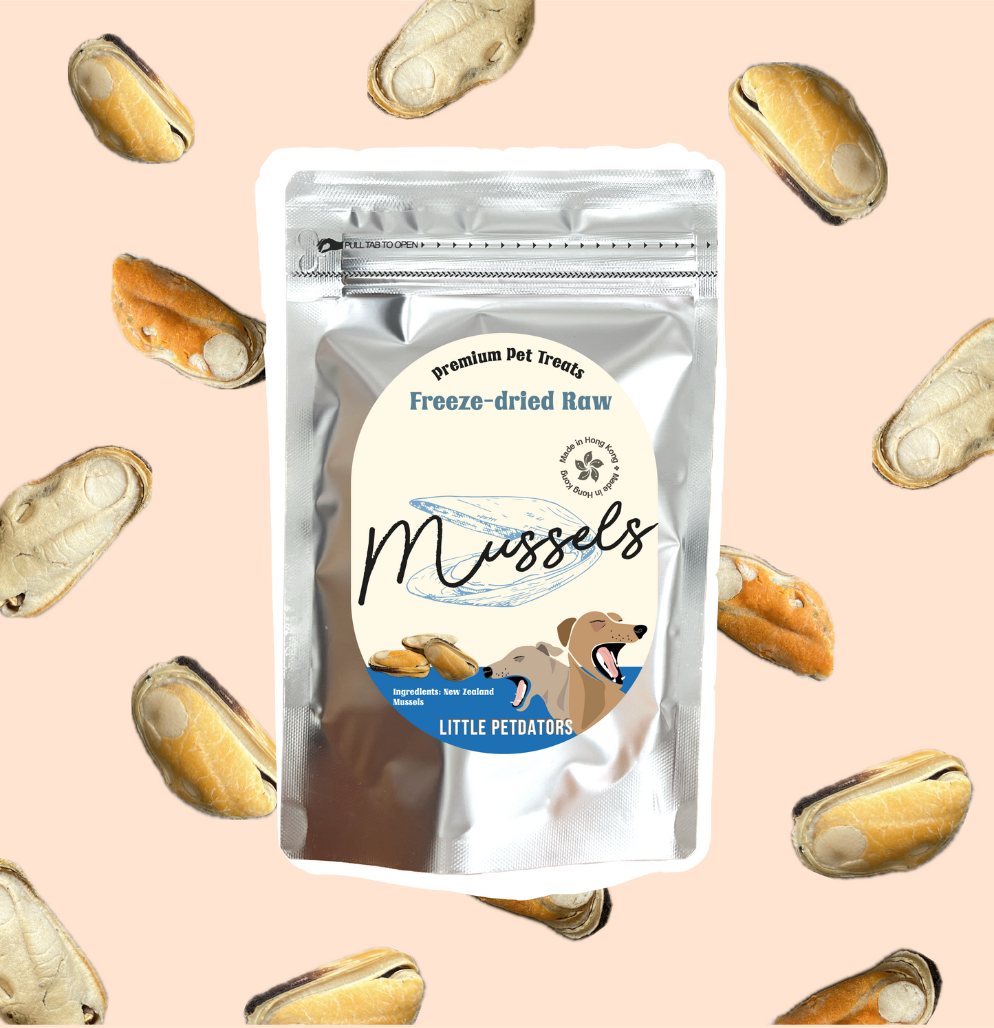 Freeze-dried NZ Mussels 凍乾紐西蘭青口