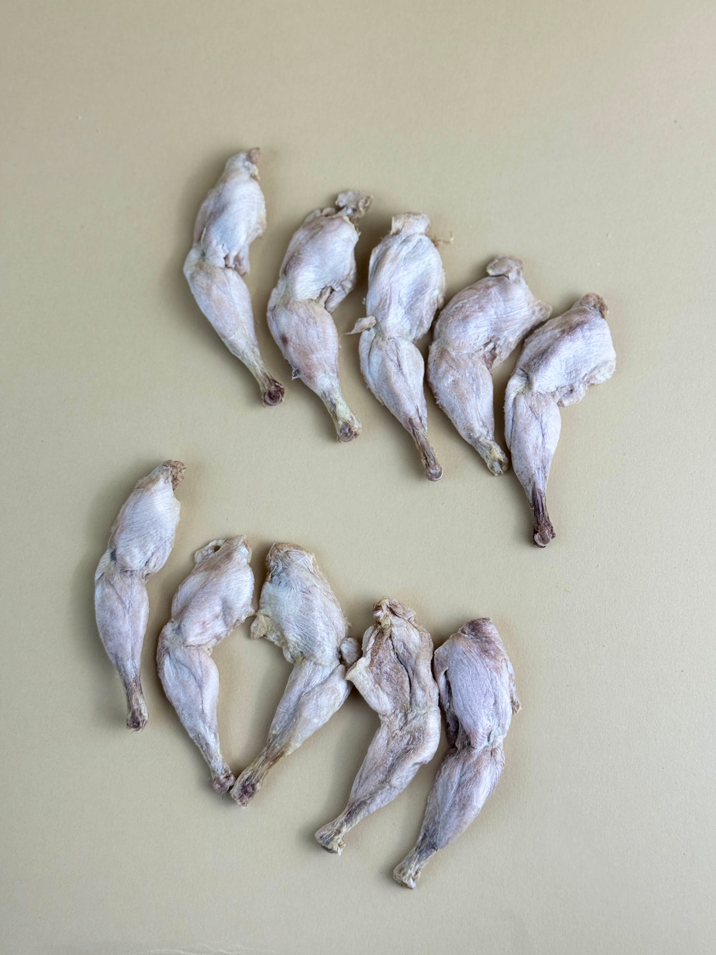 Freeze-dried French Quail Legs (skin off)凍乾法國鵪鶉髀(去皮)