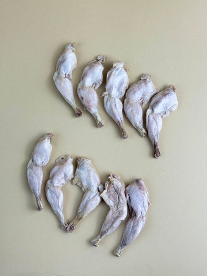 Freeze-dried French Quail Legs (skin off)凍乾法國鵪鶉髀(去皮)