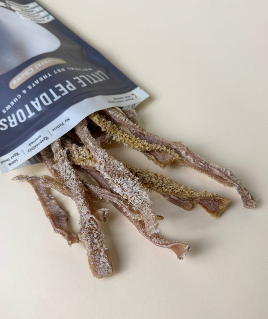 Dehydrated Beef Tripe Strips 風乾牛草胃咬咬條