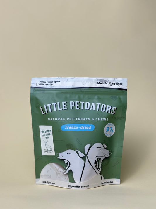 Freeze-dried Venison Slices 凍乾草飼鹿肉片