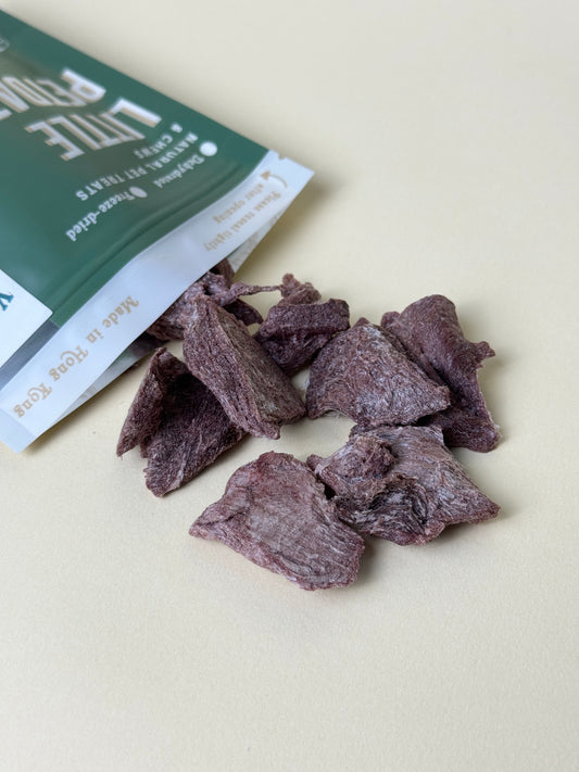 Freeze-dried Venison Slices 凍乾草飼鹿肉片