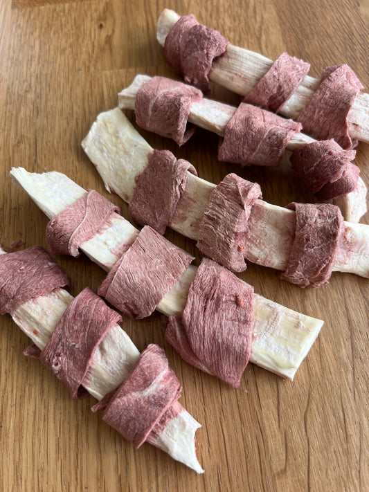 Freeze-dried Beef Paddywacks 凍乾牛姜串