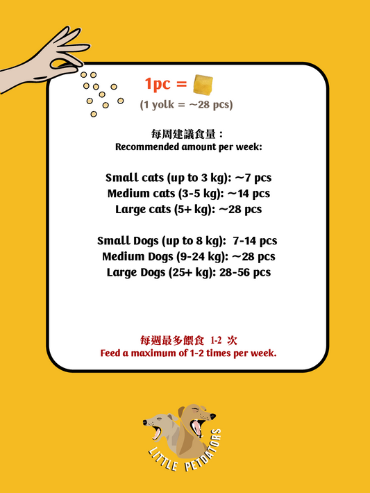 Freeze-dried Tamago Egg Yolk 凍乾日本生雞蛋黃