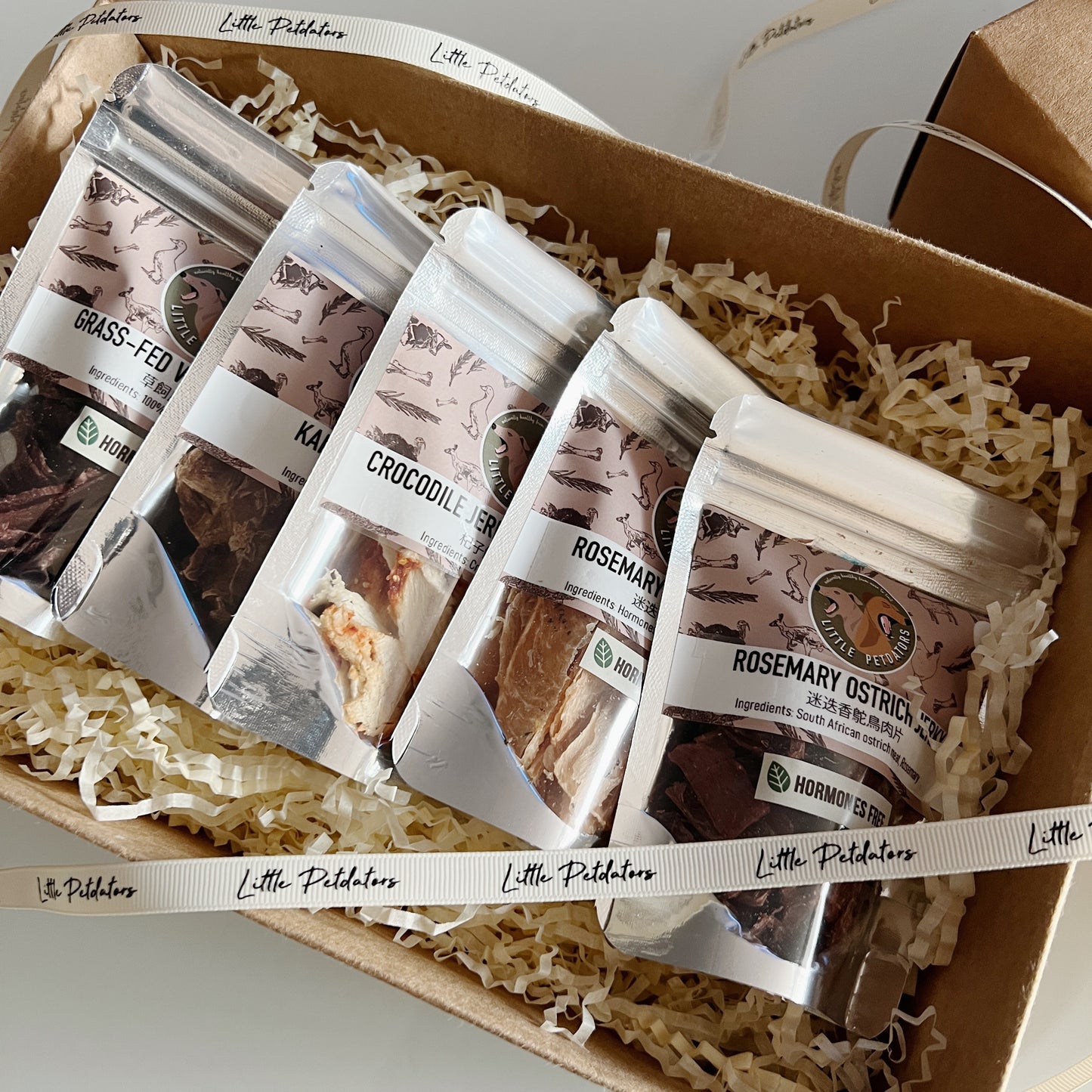 Jerky Mix Gift Set (x5 mini packs) 迷你風乾肉乾禮盒 (x5迷你袋)