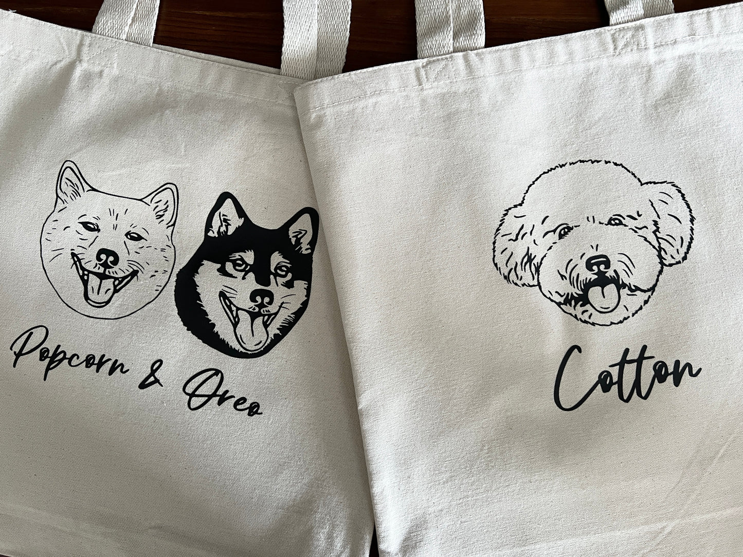 Personalized tote bag