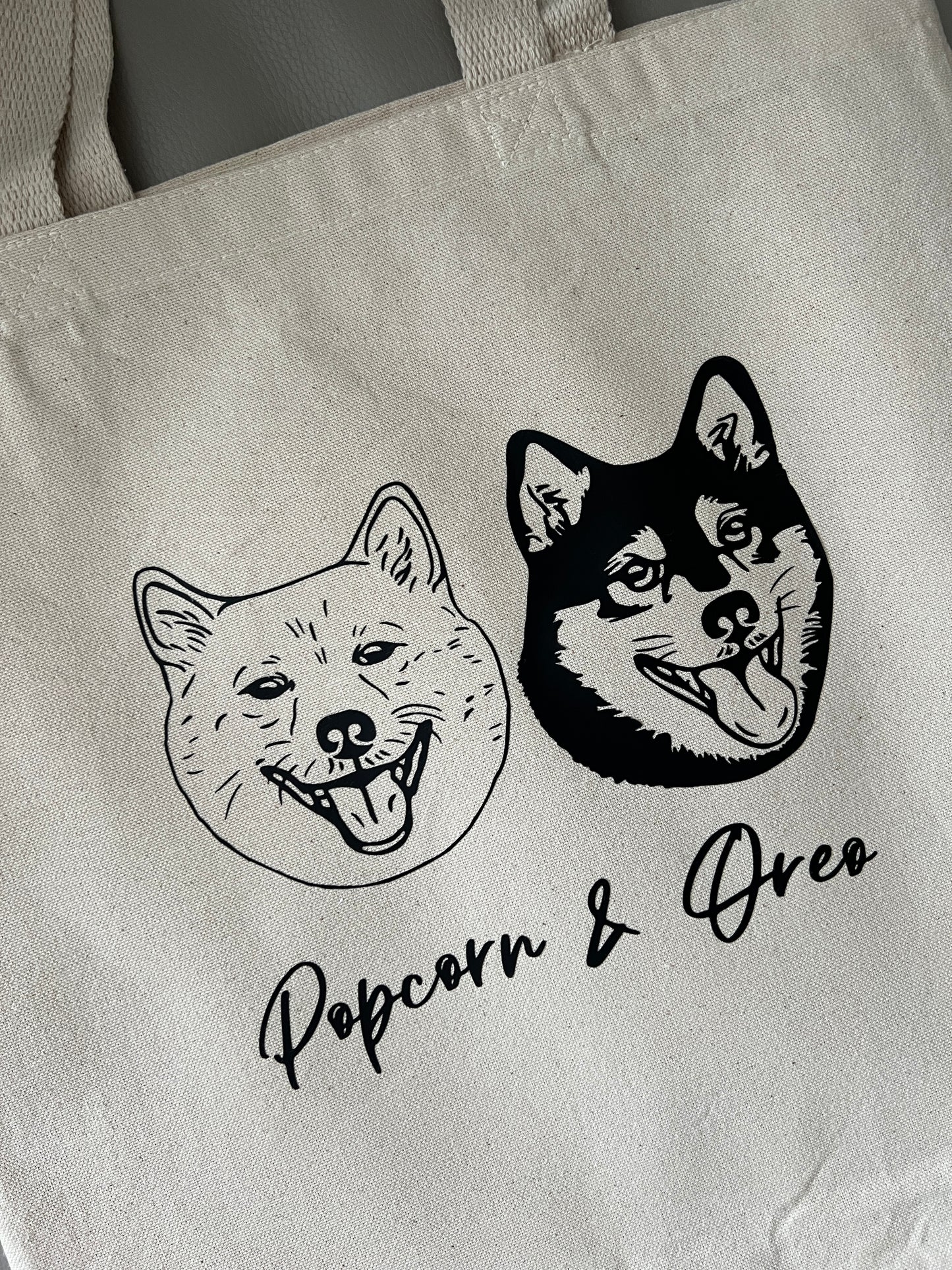 Personalized tote bag